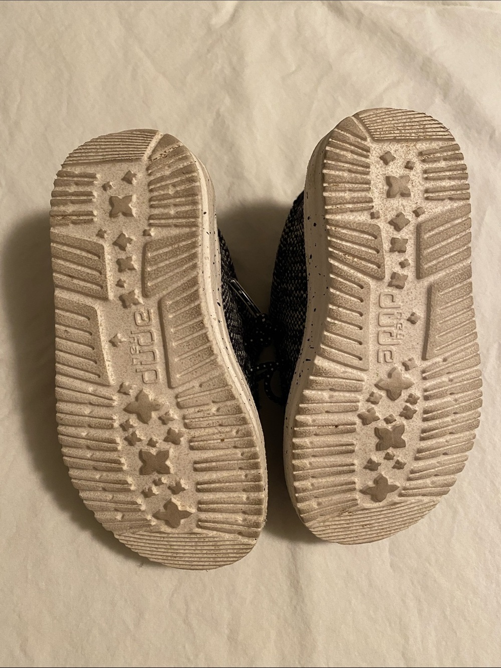 Hey Dude Kids Black Knit Slip-On Sneakers - Picture 3 of 5